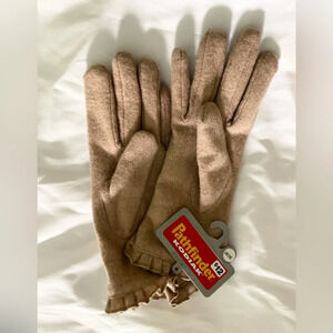 Sz 0ne Pathfinder Kodak  woman gloves ruffle wristbeige Pathfinder Kodiak